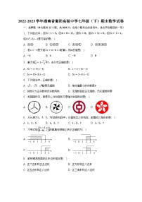 2022-2023学年湖南省衡阳实验中学七年级（下）期末数学试卷（含解析）