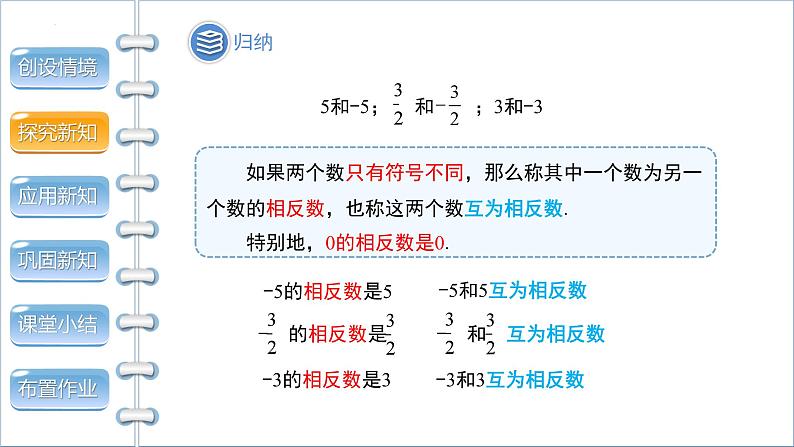 2.3 绝对值  北师大版数学七年级上册课件05