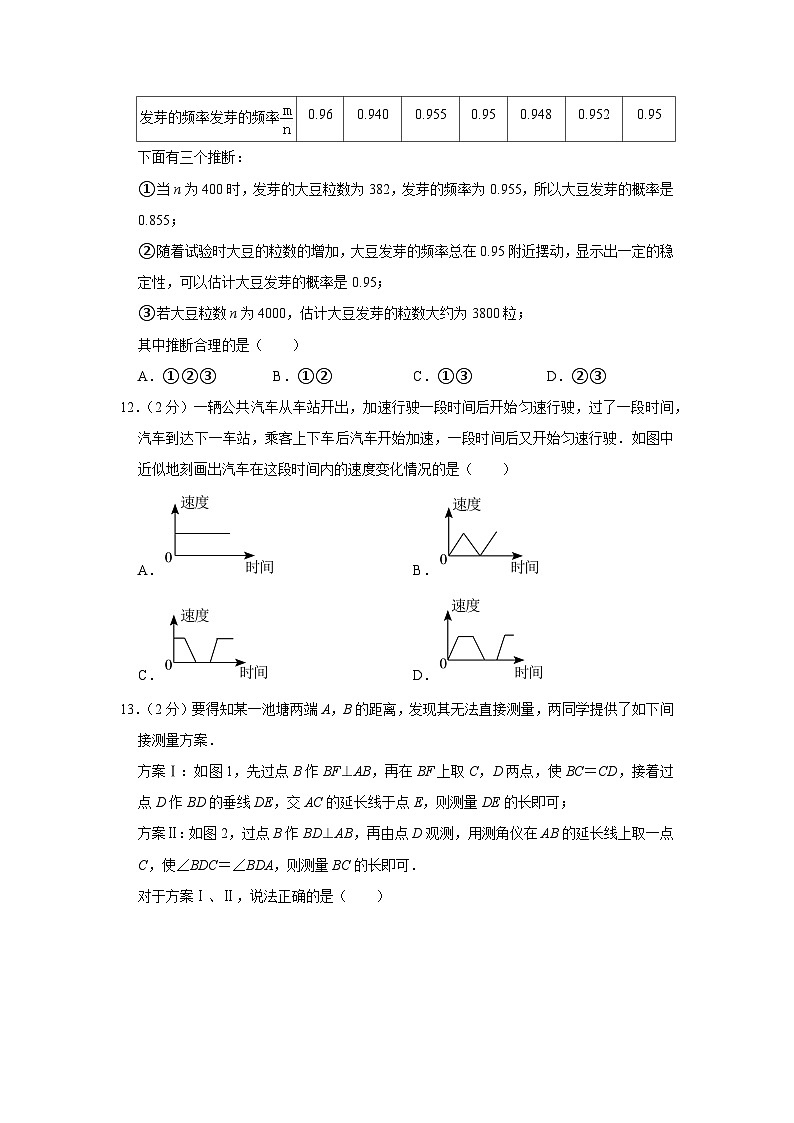河北省保定市竞秀区2022-2023学年七年级下学期期末数学试卷（含答案）03