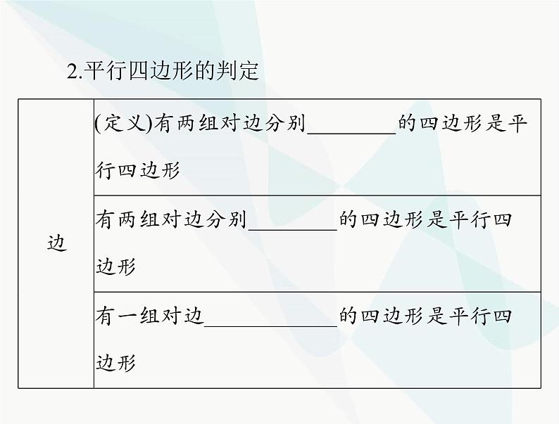 中考数学总复习第五章第22课时平行四边形与梯形课件04