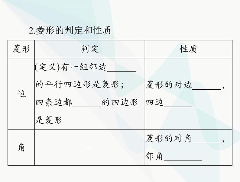 中考数学总复习第五章第23课时矩形、菱形、正方形课件05