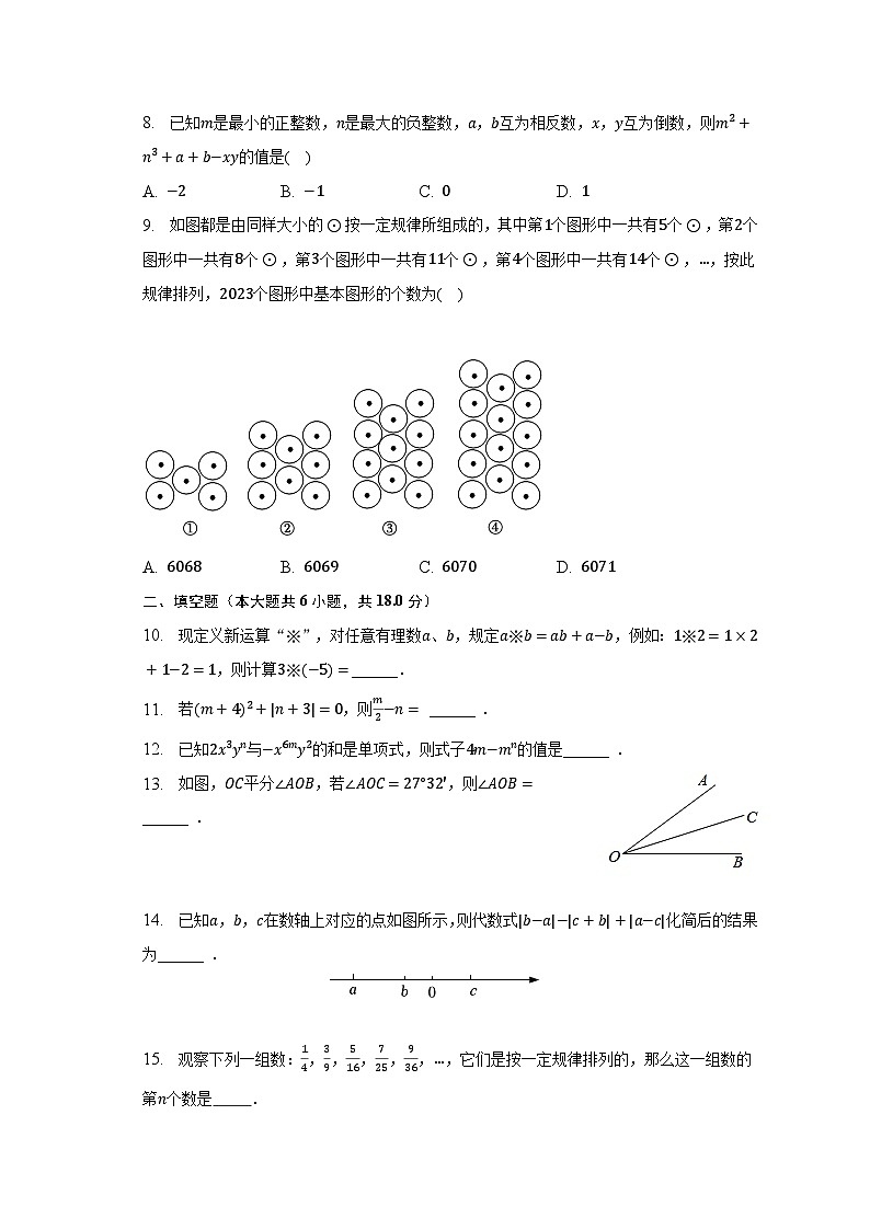 2022-2023学年辽宁省朝阳市建平县七年级（上）期末数学试卷（含解析）第2页