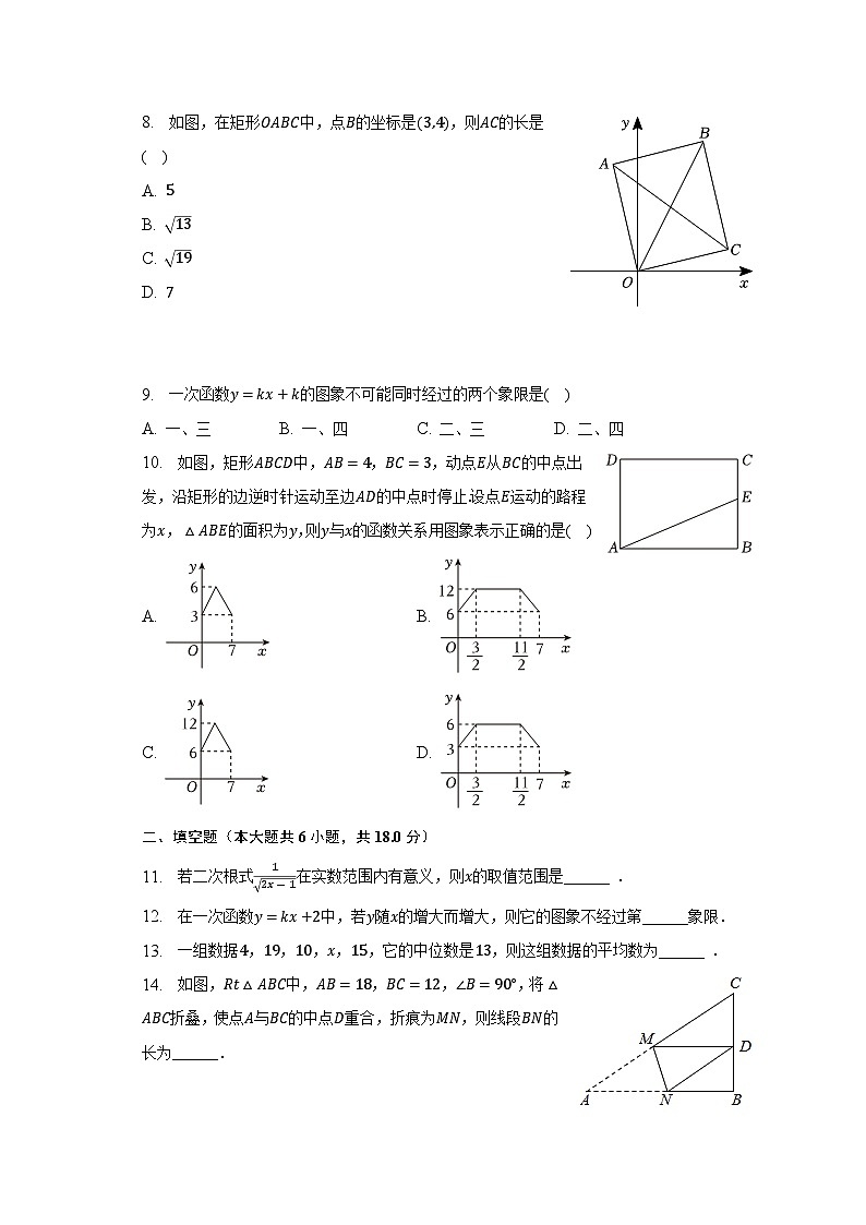 辽宁省葫芦岛市建昌县2022-2023学年八年级下学期期末数学试卷（含答案）第2页