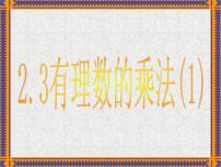 浙教版七年级上册2.3 有理数的乘法教课内容ppt课件