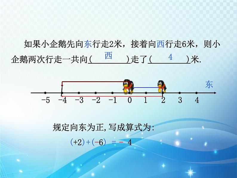 2.1 有理数的加法 课时1 浙教版数学七年级上册教学课件07