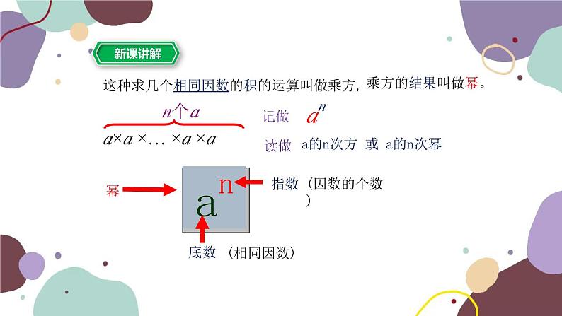 2.5 有理数的乘方 第1课时 有理数的乘方 浙教版数学七年级上册课件06