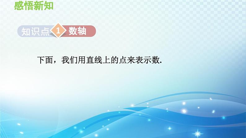 1.2.1 数轴 沪科版七年级数学上册导学课件第5页