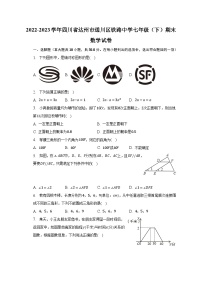 2022-2023学年四川省达州市通川区铁路中学七年级（下）期末数学试卷（含解析）