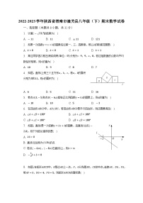 2022-2023学年陕西省渭南市潼关县八年级（下）期末数学试卷（含解析）