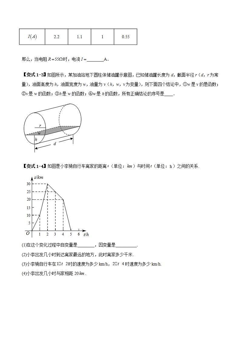 专题复习 一次函数章末重难点题型（原卷版）第2页