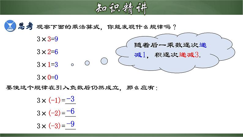 1.4.1 有理数的乘法-【超级课堂】2022-2023学年七年级数学上册教材配套教学精品课件(人教05