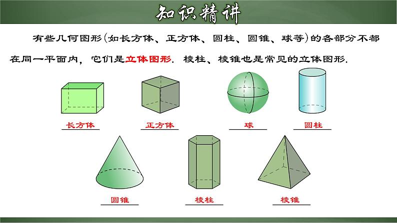 4.1.1 认识立体图形与平面图形（课件）-【超级课堂】2022-2023学年七年级数学上册教材配套教学精品课件(人教版)第7页