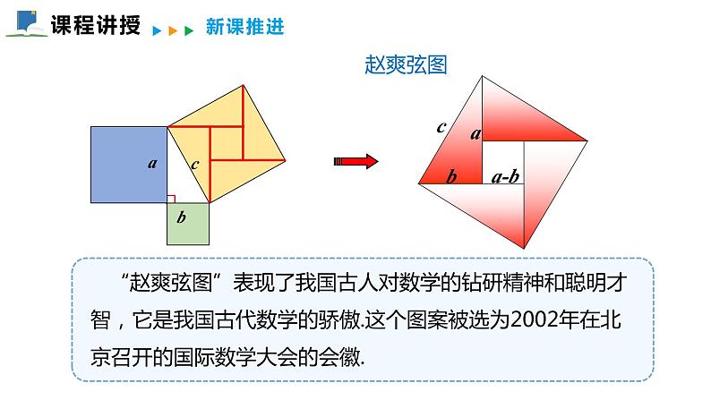 1.1  第二课时  验证勾股定理及其计算——课件——2023—2024学年北师大版数学八年级上册第7页