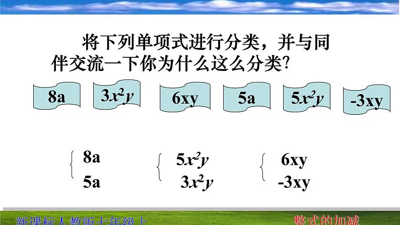 《合并同类项》PPT课件1-七年级上册数学人教版03