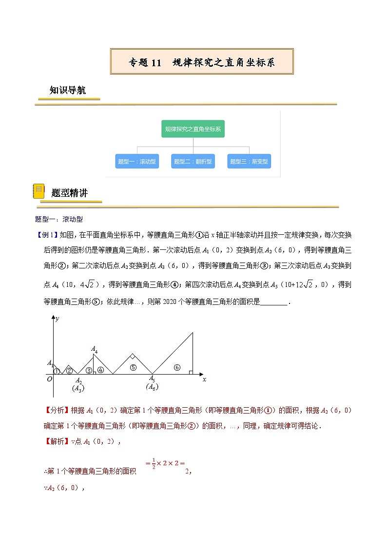 中考数学一轮复习考点复习专题11  规律探究之直角坐标系【考点精讲】（含解析）第1页