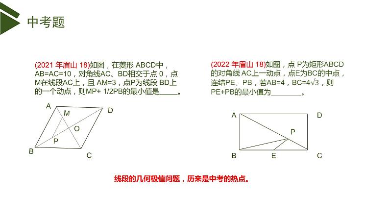 中考专题复习（线段的极值）第2页