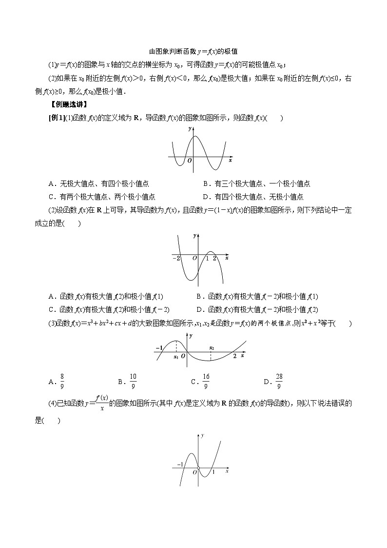 中考数学二轮精品专题复习 专题08 函数的极值(原卷版)第2页