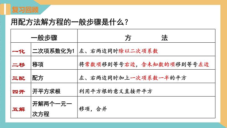 1.2一元二次方程的解法(第4课时 公式法) 课件 苏科版九上数学03