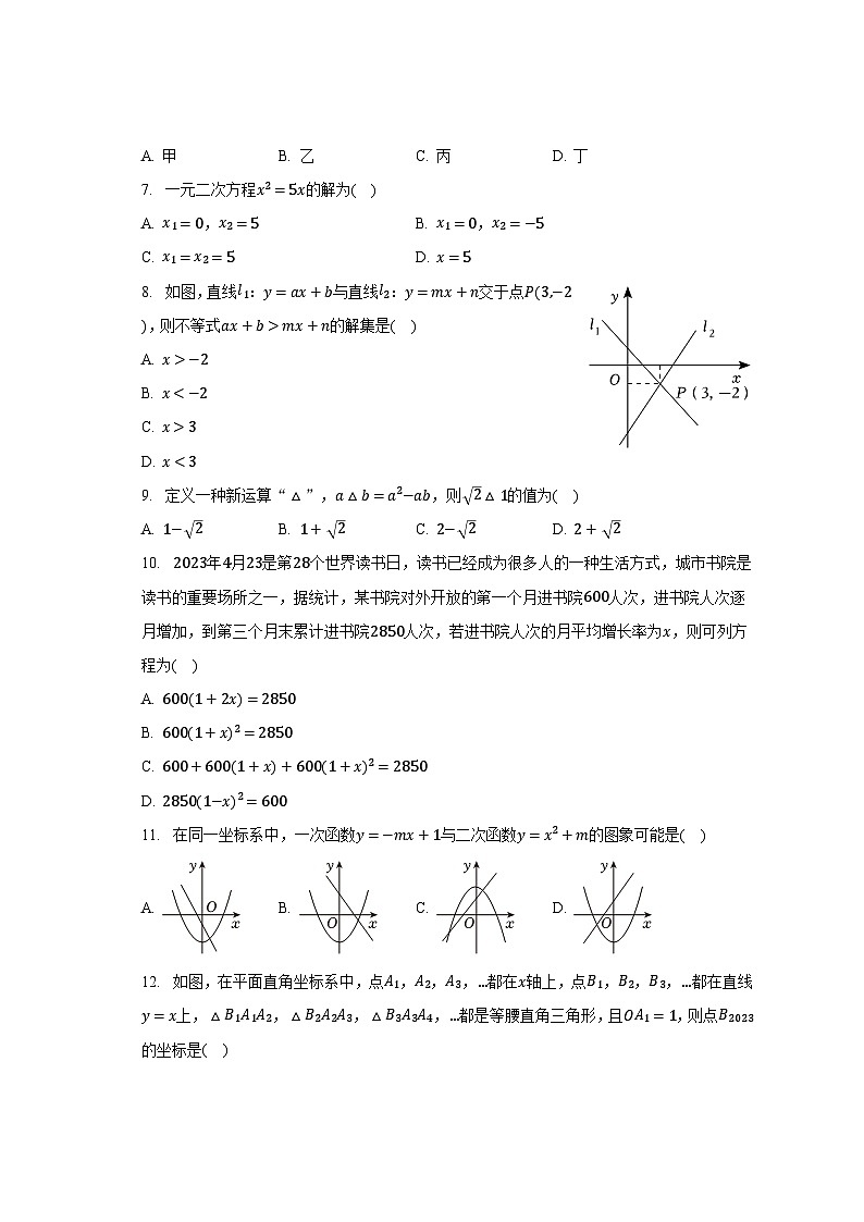 2022-2023学年广西南宁市青秀区重点学校八年级（下）期末数学试卷（含解析）第2页