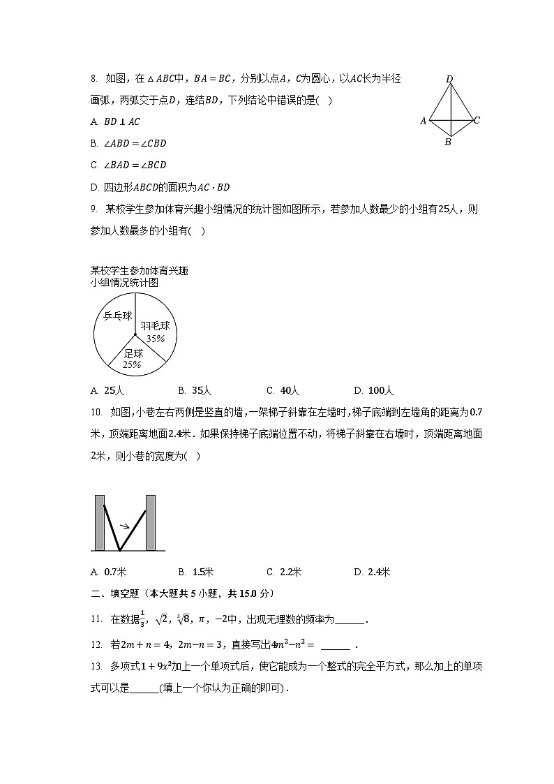 2022-2023学年河南省南阳市唐河县八年级（上）期末数学试卷（含解析）02