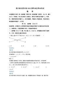 2022年四川省自贡市中考数学真题（解析版）