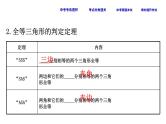 人教版中考数学总复习考点课件课时25 全等三角形 (含解析)