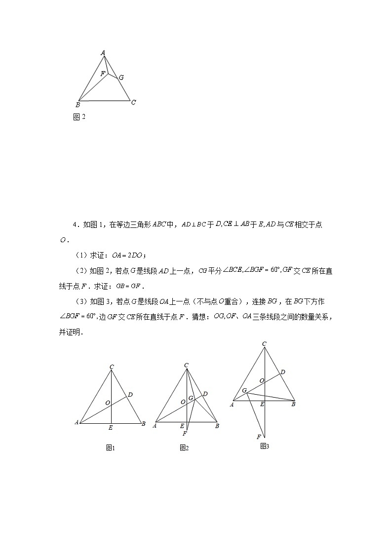 八年级数学上册专题12.37 作辅助线证明三角形全等-截长补短（培优篇）（专项练习）-2022-2023学年八年级数学上册基础知识专项讲练（人教版）第3页
