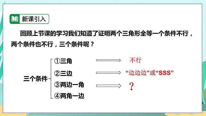 12.2.2  两边及其夹角证全等 (SAS) 人教八年级上册教学课件04