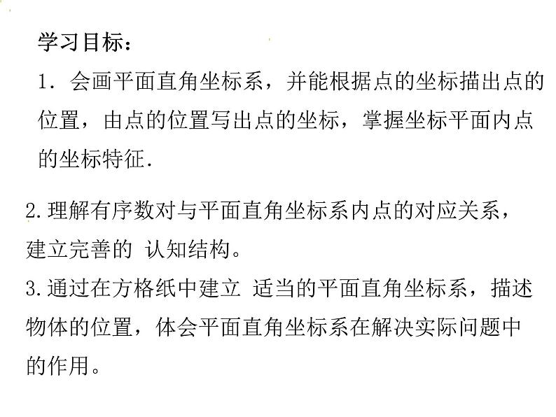 《复习题平面直角坐标系》PPT课件1-七年级下册数学人教版第2页