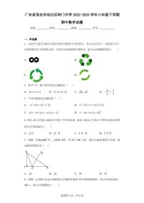 广东省茂名市电白区岭门中学2022-2023学年八年级下学期期中数学试题