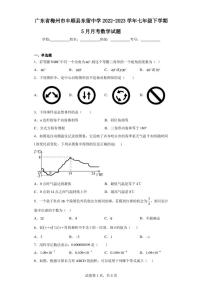 广东省梅州市丰顺县东留中学2022-2023学年七年级下学期5月月考数学试题