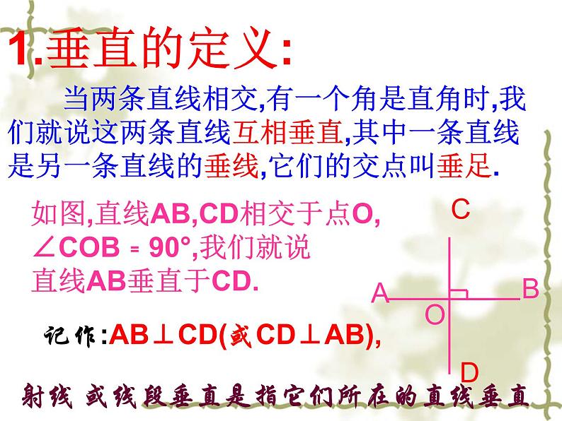 《垂线》PPT课件2-七年级下册数学人教版第2页