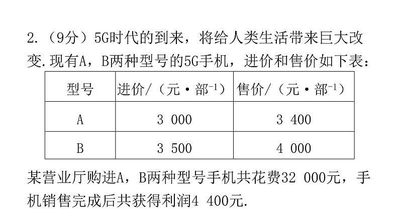 中考数学复习解答创新限时练（四）课件第4页