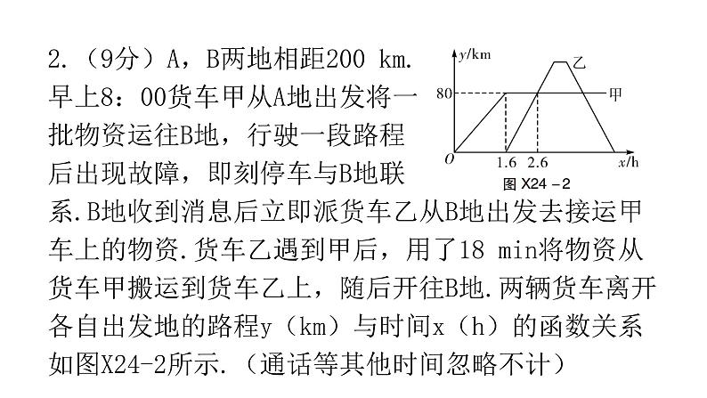 中考数学复习解答创新限时练（八）课件第5页