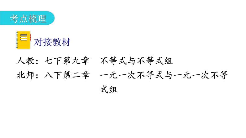 中考数学复习第二章方程（组）与不等式（组）第8课时一元一次不等式（组）及其应用课件第8页