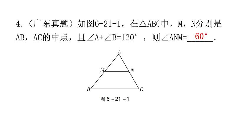 中考数学复习第六章圆第21课时圆的有关概念及性质课件05