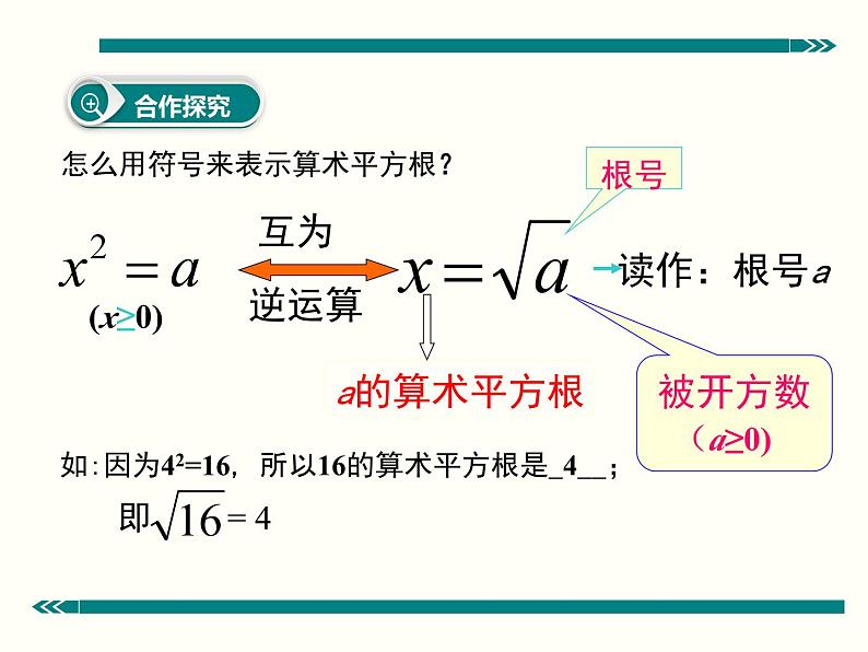 《算数平方根》PPT课件7-七年级下册数学人教版第7页