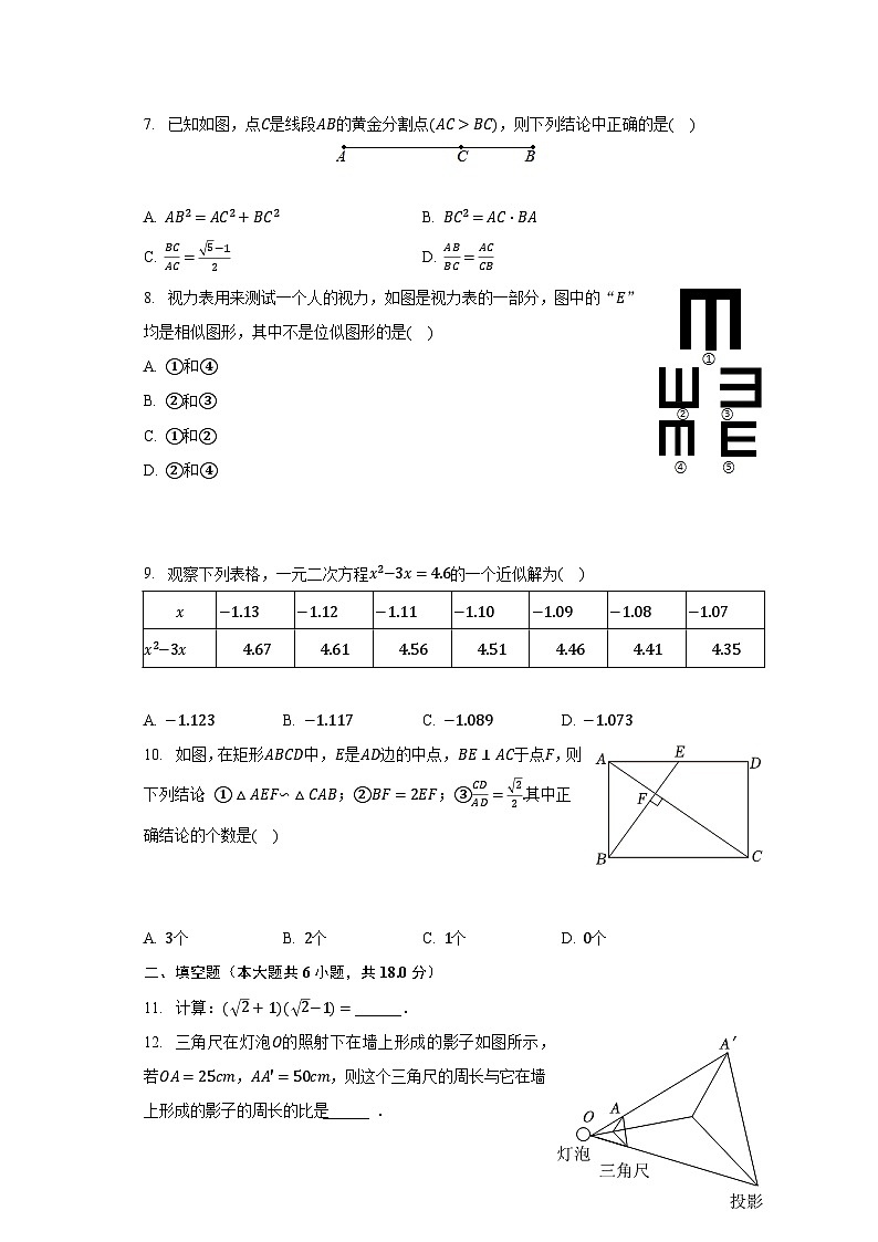 2022-2023学年山东省烟台市海阳市八年级（下）期末数学试卷（五四学制）（含解析）第2页