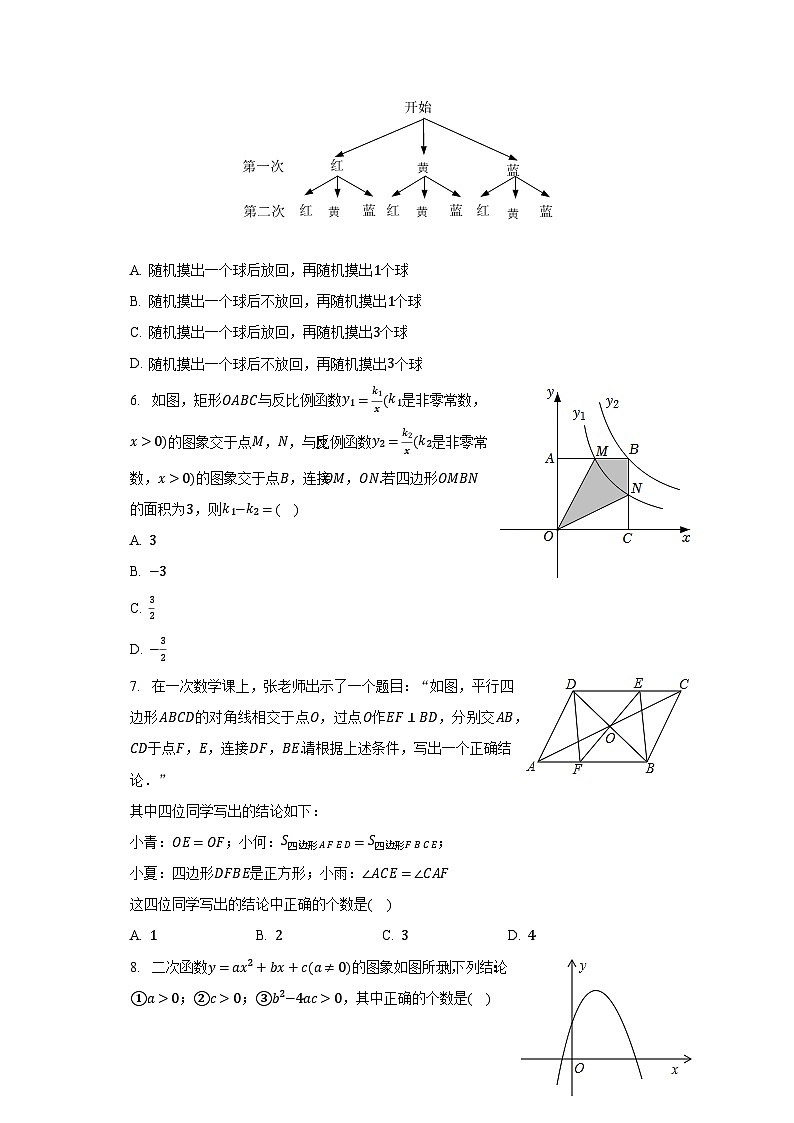 2022-2023学年山东省菏泽市鄄城县九年级（上）期末数学试卷（含解析）02