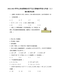 2022-2023学年山东省聊城市茌平区正泰翰林学校七年级（上）期末数学试卷（含解析）