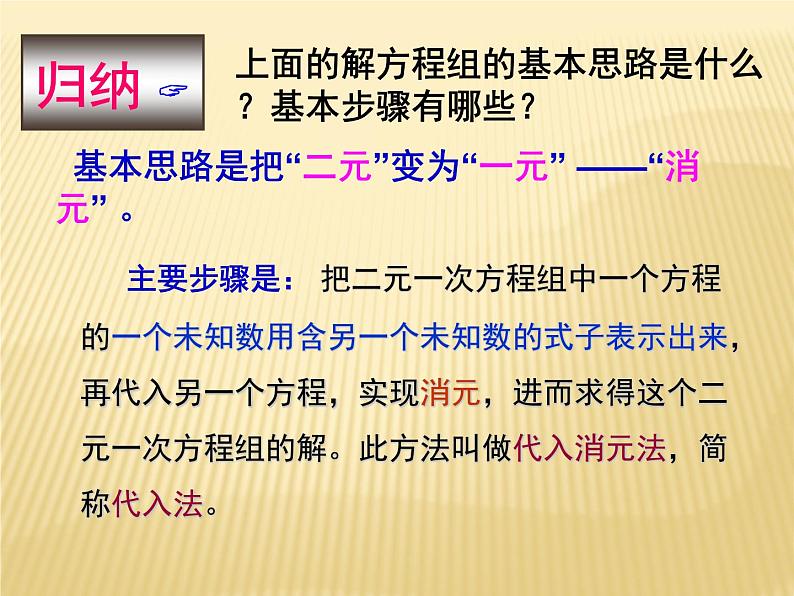 《代入消元法解二元一次方程组》PPT课件2-七年级下册数学人教版第7页