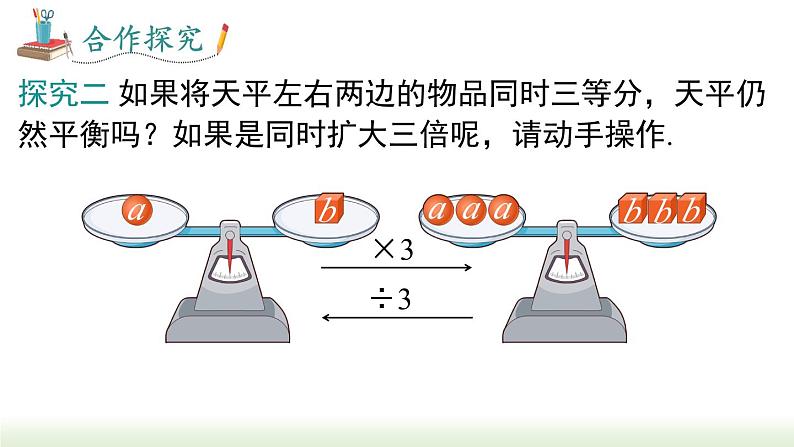 人教版七年级数学上册课件 3.1.2 等式的性质07