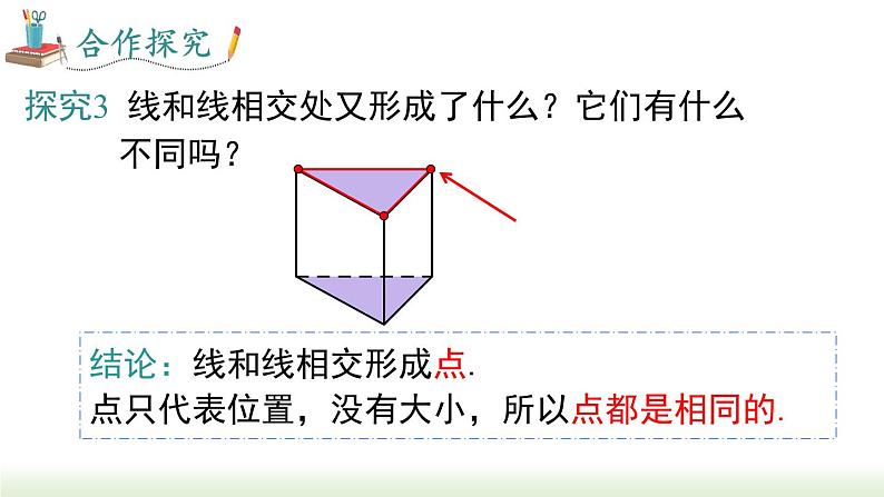 人教版七年级数学上册课件 4.1.2 点、线、面、体07