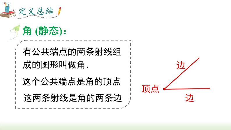 人教版七年级数学上册课件 4.3.1 角第4页