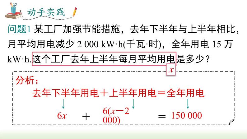 人教版七年级数学上册课件 3.3 第 1 课时  利用去括号解一元一次方程第5页