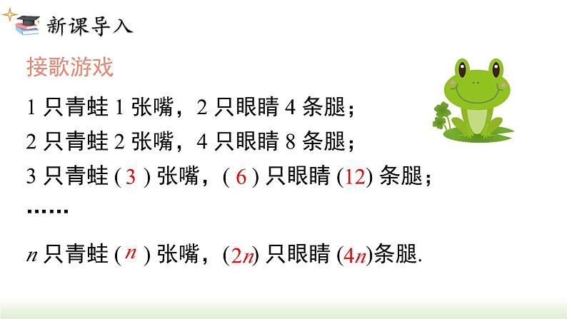 人教版七年级数学上册课件 2.1.1 用字母表示数第2页