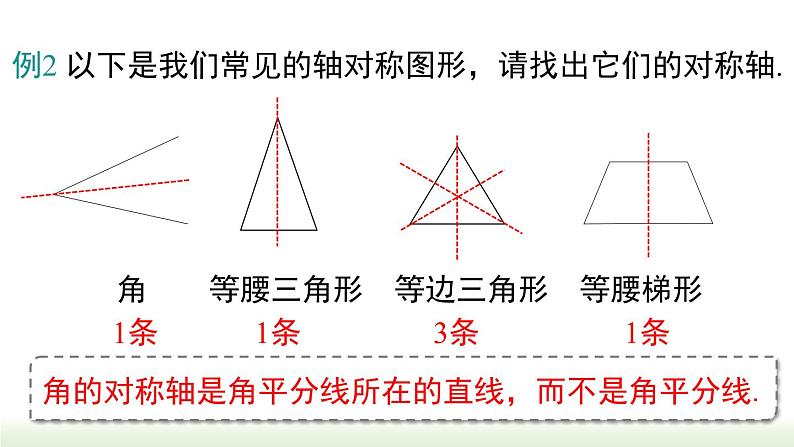 人教版八年级数学上册课件 13.1.1 第1课时 轴对称和轴对称图形第6页