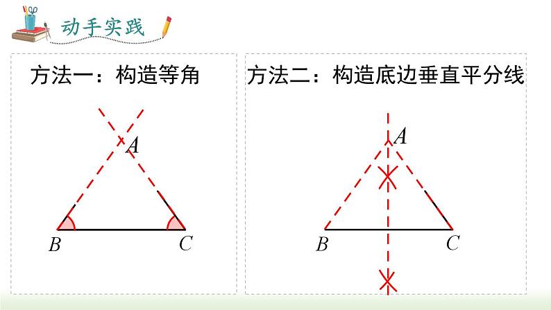 人教版八年级数学上册课件 13.3.1 第2课时 等腰三角形的判定05