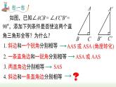人教版八年级数学上册课件 12.2 第4课时 “斜边、直角边”