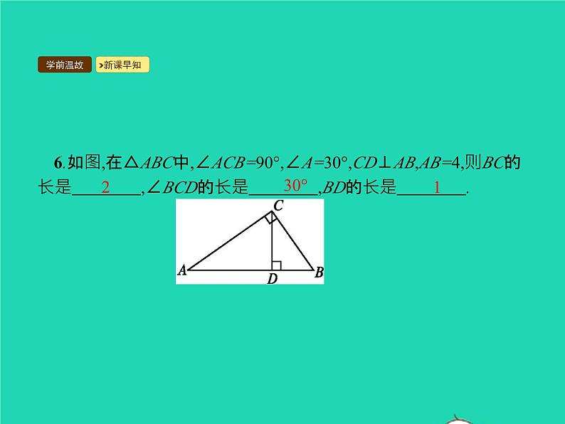 13.3.2 等边三角形 人教版八年级数学上册课件第4页